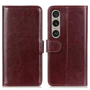 Sony Xperia 1 VI Wallet Case with Magnetic Closure