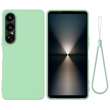 Sony Xperia 1 VII Liquid Silicone Case with Hand Strap