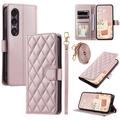 Sony Xperia 1 VII Luxury Quilted Wallet Case
