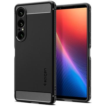Sony Xperia 1 VII Spigen Rugged Armor TPU Case - Black