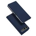 Sony Xperia 10 VII Dux Ducis Skin Pro Flip Case - Blue