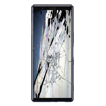 Sony Xperia 5 LCD a oprava dotykové obrazovky - modrá