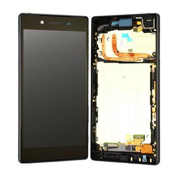 Přední kryt Sony Xperia Z5 a LCD displej - černá