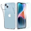 Spigen Crystal Pack iPhone 14 Plus Protection Set - Transparent