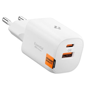 Spigen Essential EE352EU 2-Port Wall Charger 35W - White