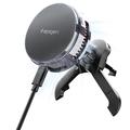 Spigen Essential EV25MFAQ Qi2.2 Peltier MagSafe Car Holder / Charger 25W - Black