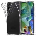 Spigen Liquid Crystal Samsung Galaxy S23+ 5G TPU pouzdro - Průhledná