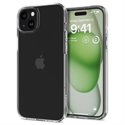 iPhone 15 Plus Spigen Liquid Crystal TPU pouzdro - Průhledná