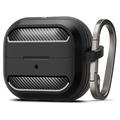 Samsung Galaxy Buds3/Buds3 Pro/Buds3 FE Spigen Rugged Armor TPU Case - Black