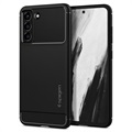 Spigen Rugged Armor Samsung Galaxy S21 Fe 5G TPU pouzdro - černá