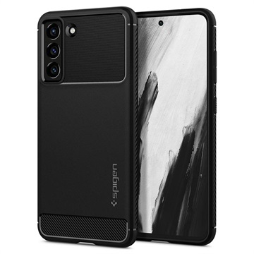 Spigen Rugged Armor Samsung Galaxy S21 Fe 5G TPU pouzdro - černá