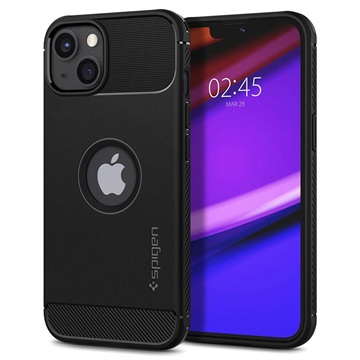 Spigen Rugged Armor iPhone 13 TPU pouzdro - černá