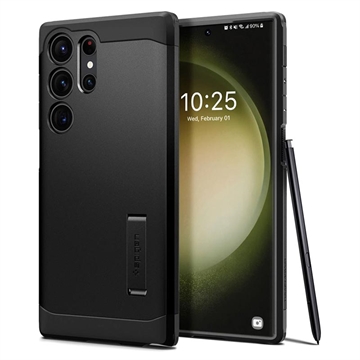 Spigen Tough Armor Samsung Galaxy S23 Ultra 5G Pouzdro - Černá