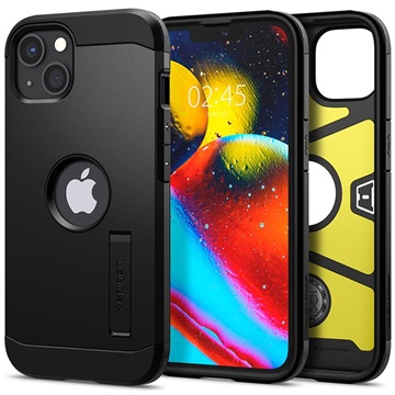 Spigen Tough Armor iPhone 13 pouzdro - černá