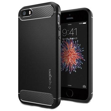 iPhone 5/5s/SE Spigen Ultra Robustní kapsle - černá