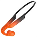 Sports Bluetooth 5.0 Air Conduction Sluchátka K9 - Orange / Black