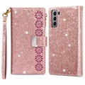 Série Starlight Samsung Galaxy S22 5G Case - růžové zlato