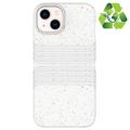 String Řady iPhone 14 Plus Biologicky Odbouratelné Pouzdro - Bílý