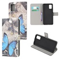 Styl Series Samsung Galaxy A02S Case - Blue Butterfly