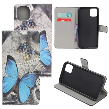 Styl Series iPhone 11 Pro Wallet Case - Blue Butterfly