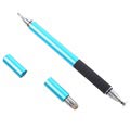 Stylové multifunkční pero a kuličkové pero 3 v 1-světle modré