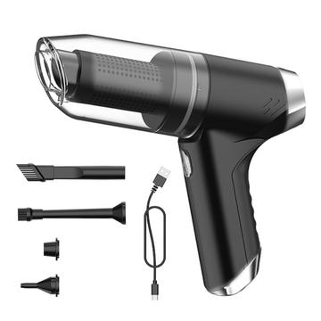 Suitu ST-6617C Handheld Vacuum Cleaner for Car/Home - Black