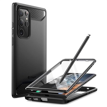 Supcase Clayco Xenon Samsung Galaxy S22 Ultra 5g Hybrid Case - černá