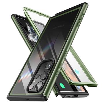 Supcase Unicorn Beetle Edge XT Hybridní Pouzdro Samsung Galaxy S23 Ultra 5G - Zelená
