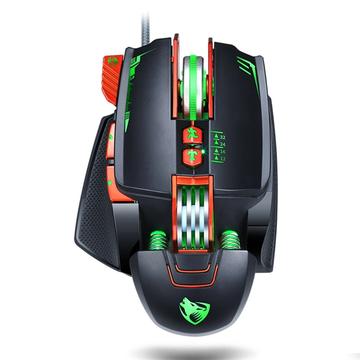T-WOLF V9 Wired Gaming Mouse with RGB Light
