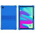 TCL Tab 10L/10 HD 4G Silicone Case with Kickstand - Blue