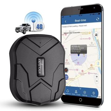 TKSTAR Water Resistant 4G/GPS Tracker TK905 - 5000mAh - Black