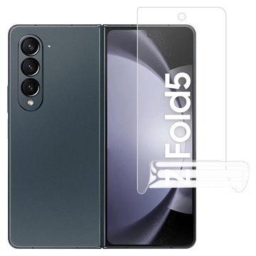 Samsung Galaxy Z Fold5 Vnější Ochrana Obrazovky TPU - Čirá