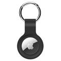 Tactical Beam Apple AirTag Silikonový pouzdro s klíčovou - Černá
