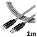 Taktický nabíjecí kabel s rychlým lanem - USB -C/Lightning - 1M