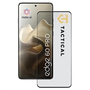 Motorola Edge 60 Pro Tactical Glass Shield 5D Tempered Glass Screen Protector - Black Edge