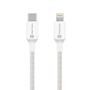 Tactical Stitch Thread USB-C / Lightning Cable - 1m, 27W - White