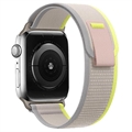 Tech-Protect Apple Watch Ultra 2/Ultra/9/8/SE (2022)/7/SE/6/5/4/3/2/1 Nylonový Řemínek - 49mm/45mm/44mm/42mm - Béžový