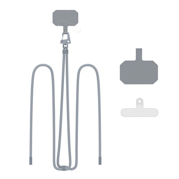 Tech-Protect C5S CrossBody Smartphone Strap - Steel Grey