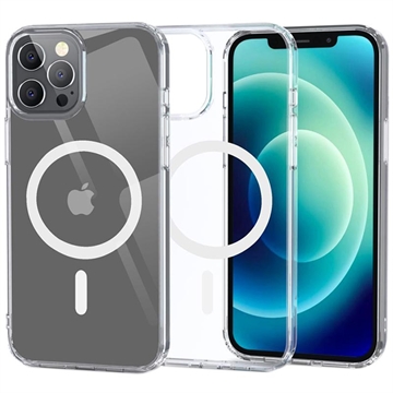 iPhone 12 Pro Max Tech-Protect Flexair Magnetické Hybridní Pouzdro - Průhledný