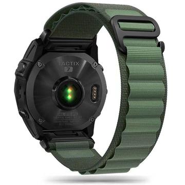 Tech-Protect Garmin Fenix 5/6/6 Pro/7 Nylonový Řemínek - Zelená