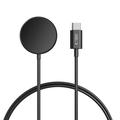Tech-Protect MC03 UltraBoost Magnetic Charging Cable for Samsung Galaxy Watch - Black