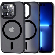 Pouzdro iPhone 13 Pro Tech-Protect Magmat – kompatibilní s MagSafe – Průhledná černá