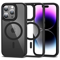 Pouzdro iPhone 15 Pro Tech-Protect Magmat – kompatibilní s MagSafe – Průhledná černá