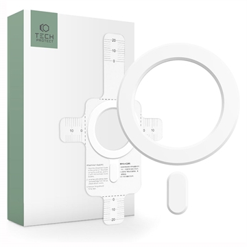 Univerzální Magnetický Prsten Tech-Protect Magmat - Bílý