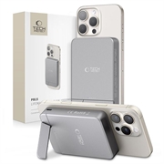 Tech-Protect PB15 LifeMag 10000mAh Magnetic Wireless Power Bank with Stand - 15W - Grey