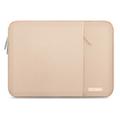 Tech-Protect Sleevy Laptop Sleeve with Side Pocket - 13-14" - Caffe Latte