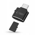 Tech-Protect UltraBoost Type-C Micro SD/TF Card Reader - Black