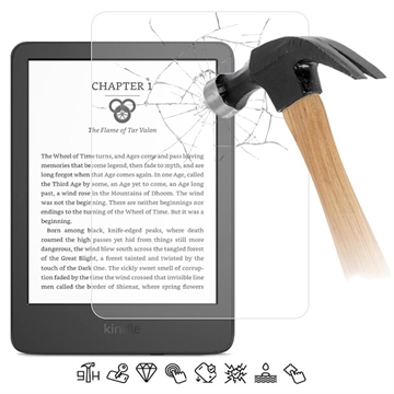 Amazon Kindle Colorsoft Tempered Glass Screen Protector - 9H - Case Friendly - Transparent