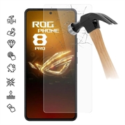 Asus ROG Phone 8 Pro Tempered Glass Screen Protector - 9H - Case Friendly - Clear