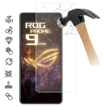 Ochranné Tvrzené Sklo Asus ROG Phone 9 Pro - Case Friendly - Průhledný